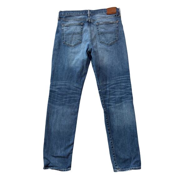 Lucky Brand Men's Blue Denim Jeans size 34 X 34; 121 Heritage Slim - Picture 2 of 11